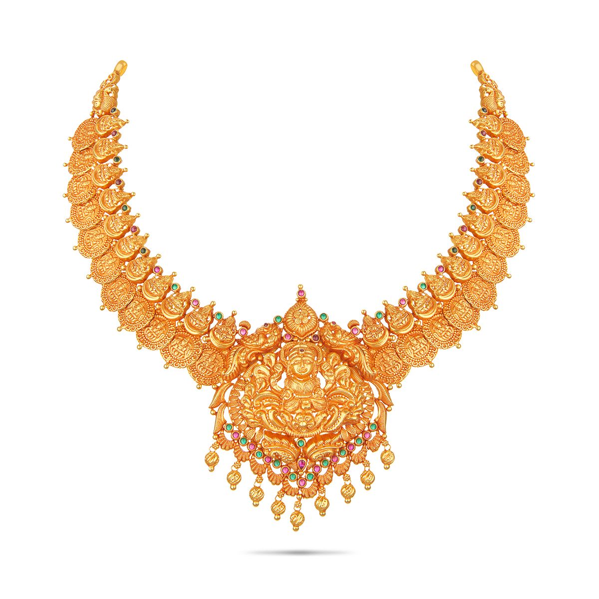 Traditional lakshmi deals necklace