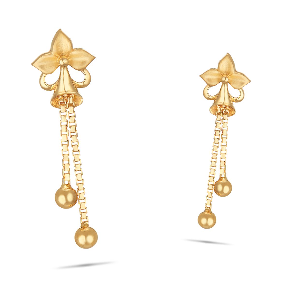 Gold earrings for girls stylish latest design earrings