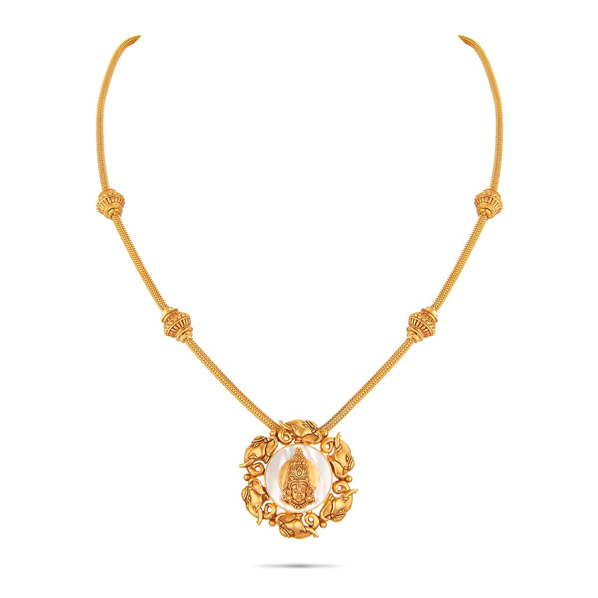 Kanthi design sales gold necklace