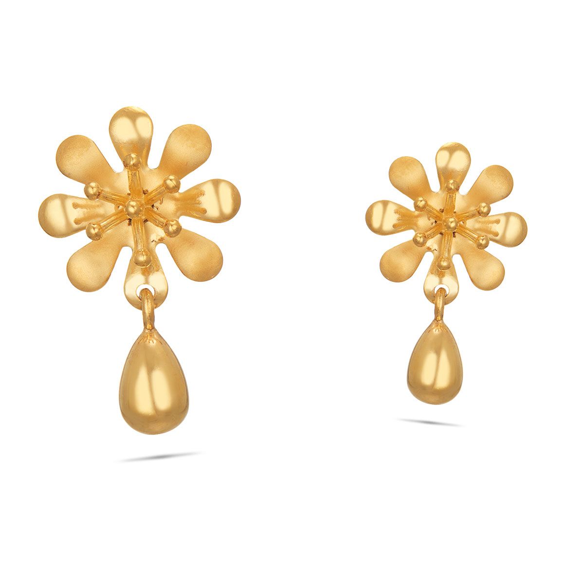 Buy Yellow Chimes Sparkling Sun Design Gold Toned Crystal Stud Earrings at  Rs2375 online  Jewellery online
