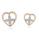 Heart Diamond Earring