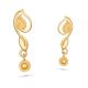 Elegant Gold Leaf Earring