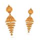 Golden Swirl Earring