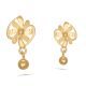 Gold Floral Earring