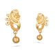 Elegant Floral Gold Earring