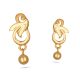 Gold Flower Earring