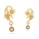 Gold Flower Earring