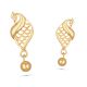 Peacock Design Gold Earring