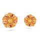 Elegant Floral Gold Earring