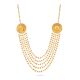 Gold layered chain necklace