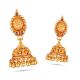 Traditional Gold Lakshmi Jhumkas Earring