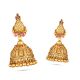 Antique Gold Temple Earrings