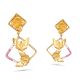 Butterfly Gold Earrings