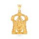 Lord Balaji Gold Pendant