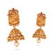 Gold Pearl Earrings