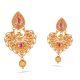 Gold chandbali Earring