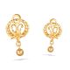 Enticing Gold Drop Earring