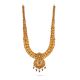 Traditional Gold Haram with Lakshmi Pendant