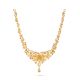 Delicate Floral Gold Necklace