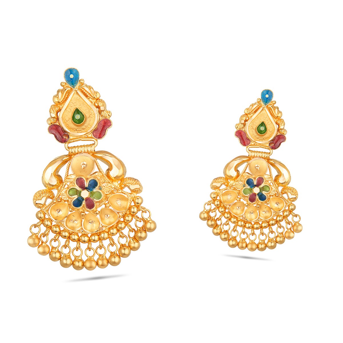 Partywear Gold Earrings at Best Price in Chennai Tamil Nadu  Sun SmithS